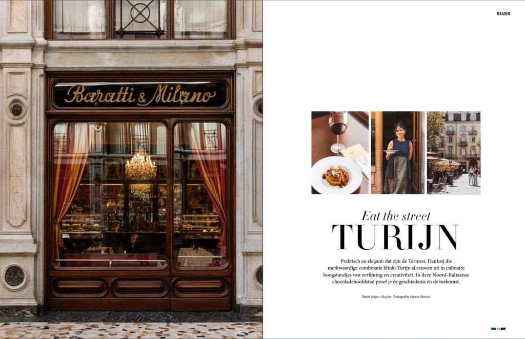 Artikel over Turijn voor De Smaak van Italië